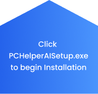 Click PCHelperSetup.exe to begin installation